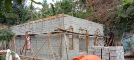 Mbh Wagirah Dapat Bantuan RTLH dibangun sudah Mencapai 50%